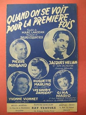 Quand on se voit pour la première fois 1949