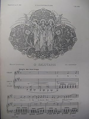 GOUNOD MISSA C. FRANCK Orgue Chant 1898