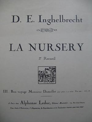 Image du vendeur pour INGHELBRECHT D. E. Bon Voyage Monsieur Dumollet Piano 4 mains 1920 mis en vente par partitions-anciennes