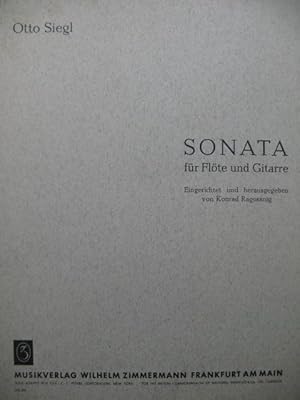 SIEGL Otto Sonata Flute Guitare