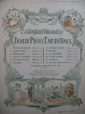 Seller image for BOURGAULT-DUCOUDRAY L. A. Premire Rverie Piano 1907 for sale by partitions-anciennes