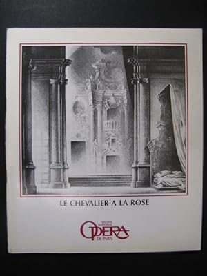 STRAUSS Richard Le Chevalier à la Rose Programme Opera Paris 1984