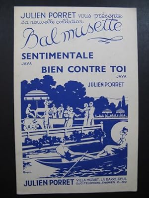 Imagen del vendedor de Sentimentale / Bien contre toi Julien Porret Accordon a la venta por partitions-anciennes