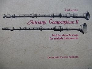 Adrians Compendium II Instruments Mélodiques 1975