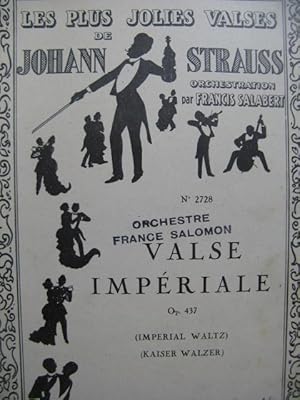 STRAUSS Johann Valse Impériale Orchestre 1932