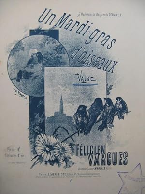 Seller image for VARGUES Flicien Un Mardi-gras d'Oiseaux Piano for sale by partitions-anciennes