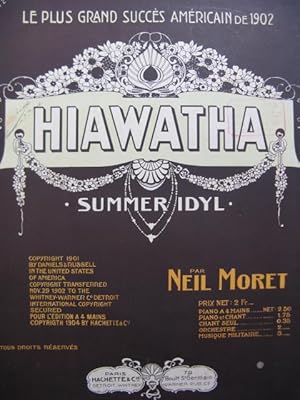 Image du vendeur pour MORET Neil Hiawatha Piano mis en vente par partitions-anciennes