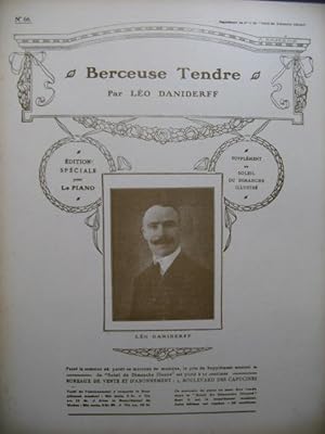 Seller image for DANIDERFF Lo Berceuse Tendre Piano for sale by partitions-anciennes