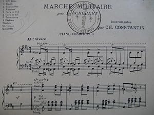 SCHUBERT Franz Marche Militaire Orchestre