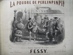FESSY A. La Poudre de Perlinpinpin Piano Flute Violon ca1854