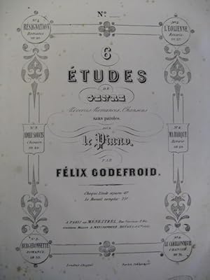 Seller image for GODEFROID Flix Rsignation Piano ca1855 for sale by partitions-anciennes