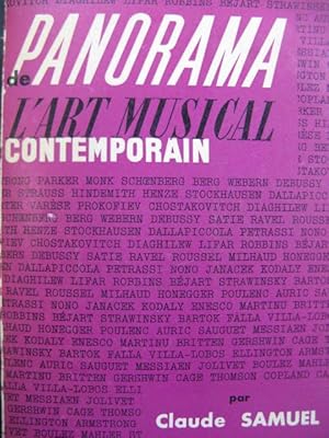 SAMUEL Claude Panorama de l'Art Musical Contemporain 1962