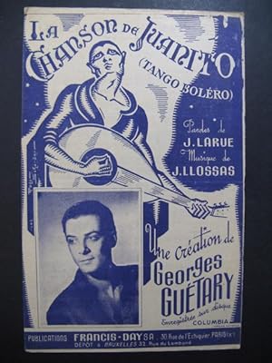 Seller image for La Chanson de Juanito Georges Gutary 1943 for sale by partitions-anciennes