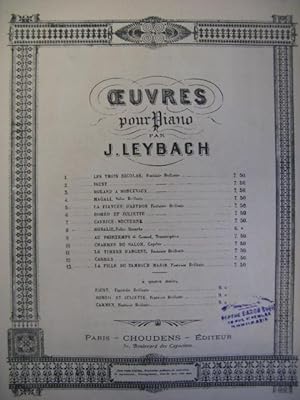 Seller image for LEYBACH J. Faust Gounod Piano ca1870 for sale by partitions-anciennes