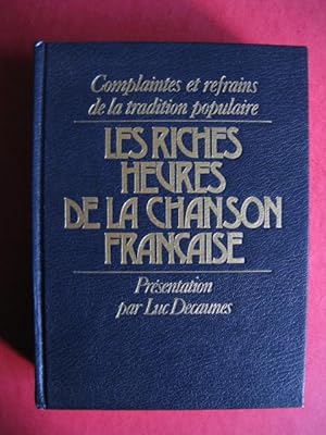 Les Riches Heures de la Chanson Française
