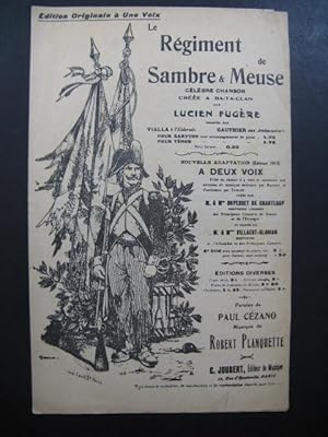 Seller image for Le Rgiment de Sambre et Meuse Lucien Fugre chanson for sale by partitions-anciennes