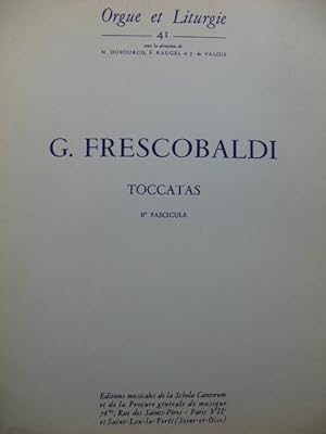 FRESCOBALDI G. Toccatas 2e Livre Orgue