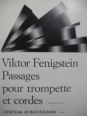 FENIGSTEIN Victor Passages Piano Trompette 1981