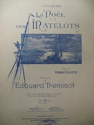 TRÉMISOT Edouard La Noël des Matelots Chant Piano 1896