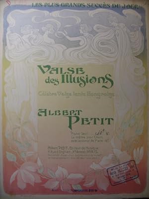 Immagine del venditore per PETIT Albert Valse des Illusions H. Viollet Piano venduto da partitions-anciennes