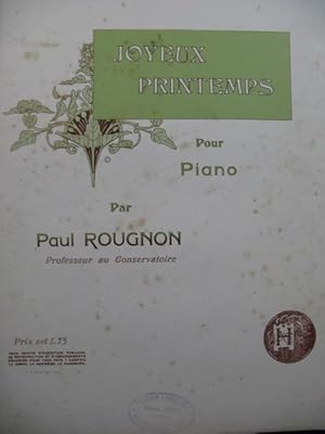 Seller image for ROUGNON Paul Joyeux Printemps Caprice Piano for sale by partitions-anciennes