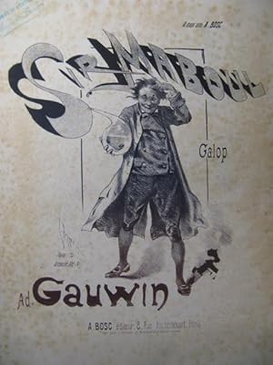 Seller image for GAUWIN Ad. Sir Maboul Lonce Burret Piano XIXe for sale by partitions-anciennes