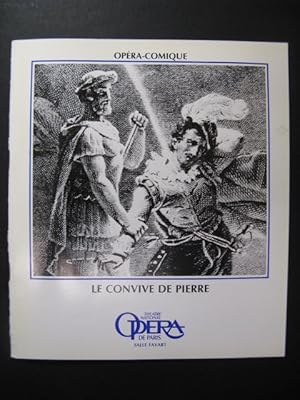 DARGOMYJSKI Alexandre Le Convive de Pierre Programme Opera Paris 1985