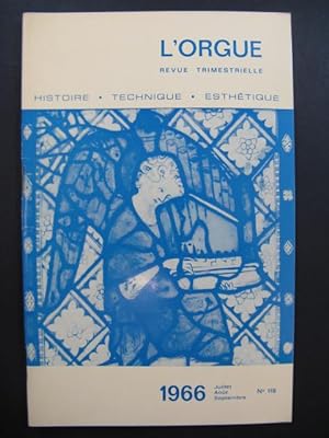 L'Orgue Revue Trimestrielle 1966 No 119