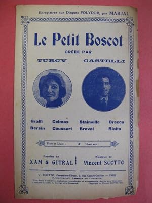 Le petit Boscot - Gitral et Scotto 1912