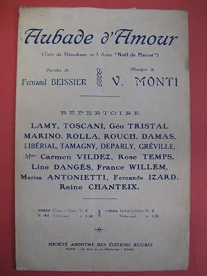 Aubade d'amour (Beissier/Monti) 1904