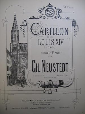 Seller image for NEUSTEDT Charles Carillon de Louis XIV ca1880 for sale by partitions-anciennes