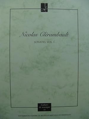 CLÉRAMBAULT Nicolas Sonates vol 1 Violons Viole