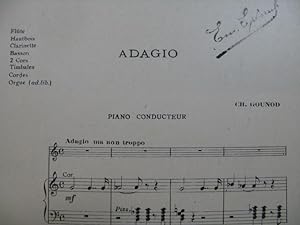 GOUNOD Charles Adagio Orchestre