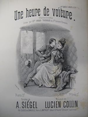 Immagine del venditore per COLLIN Lucien Une Heure de Voiture Chant Piano XIXe venduto da partitions-anciennes