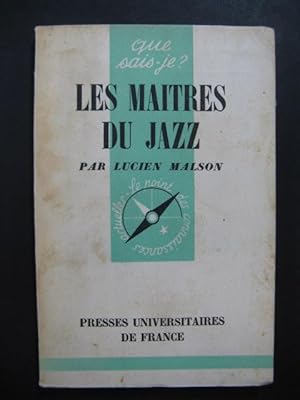 MALSON Lucien Les Maîtres du Jazz 1955