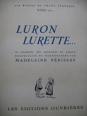 PÉRISSAS Madeleine Luron Lurette 50 Chansons 1946