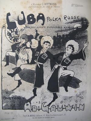 Seller image for GAUWIN Ad. Luba Polka Russe Piano for sale by partitions-anciennes