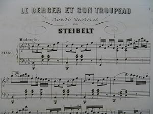 Seller image for STEIBELT Daniel Le Berger et son Troupeau Piano 1861 for sale by partitions-anciennes