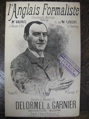 DELORMEL GARNIER L'Anglais Formaliste Chant Piano XIXe