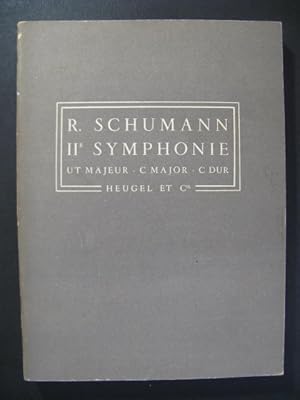 SCHUMANN Robert Symphonie No 2 Orchestre