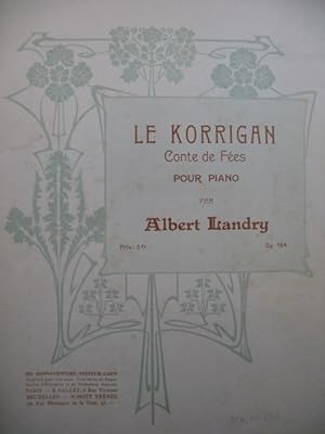 Seller image for LANDRY Albert Le Korrigan Piano for sale by partitions-anciennes