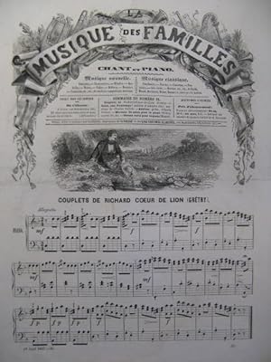 Immagine del venditore per La Musique des Familles Piano Chant 1857 venduto da partitions-anciennes