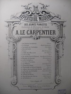 Immagine del venditore per LE CARPENTIER Adolphe Le Tambourin Piano ca1860 venduto da partitions-anciennes