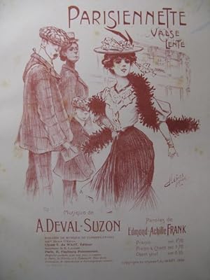 DEVAL-SUZON A. Parisiennette Piano 1905