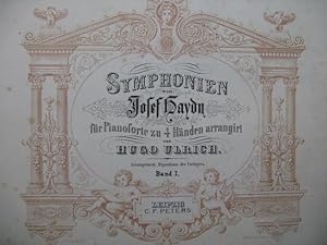 HAYDN Symphonien Band 1 GRIEG Norwegische Tänze Piano 4 mains XIXe