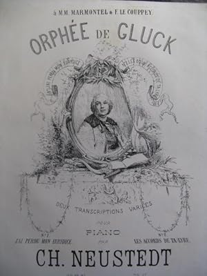 Bild des Verkufers fr NEUSTEDT Charles Orphe de Gluck Piano 1860 zum Verkauf von partitions-anciennes