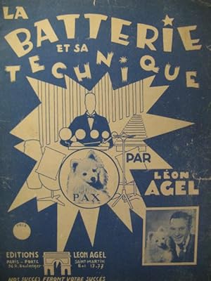 Image du vendeur pour AGEL Lon La Batterie et sa Technique Mthode Batterie 1950 mis en vente par partitions-anciennes