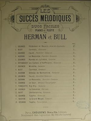 HERMAN BULL Rip-Rip Flute Piano 1885