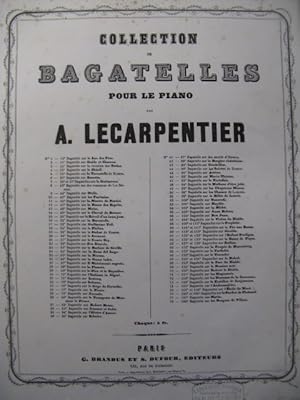 Immagine del venditore per LE CARPENTIER Adolphe La Muette Piano ca1860 venduto da partitions-anciennes