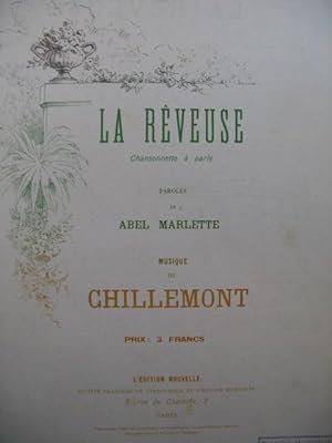 Seller image for CHILLEMONT La Rveuse Chant Piano for sale by partitions-anciennes